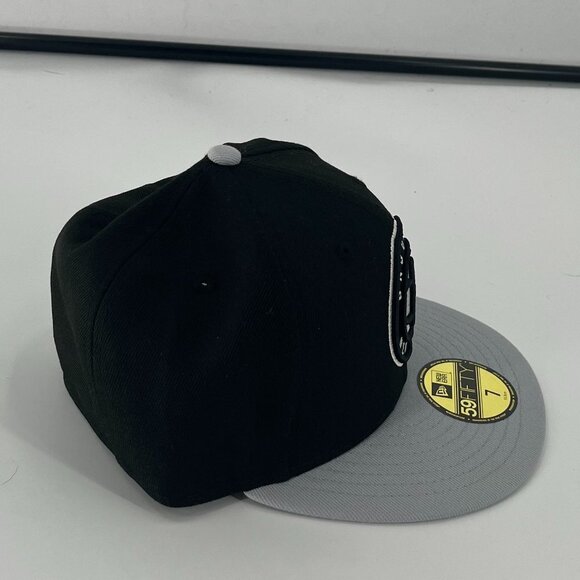 59 Fifty Brooklyn Nets Hat Size 7 = Size Medium NWT - Picture 5 of 7